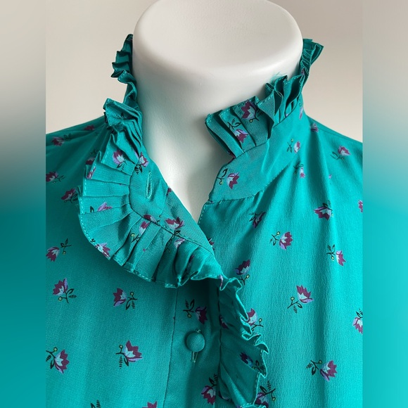 VINTAGE DIANE VON FURSTENBERG SILK DRESS - Picture 4 of 16